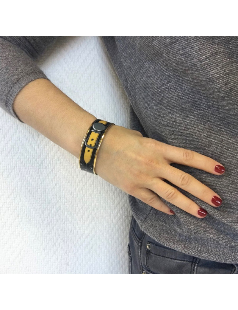 Hermès enameled bracelet TM