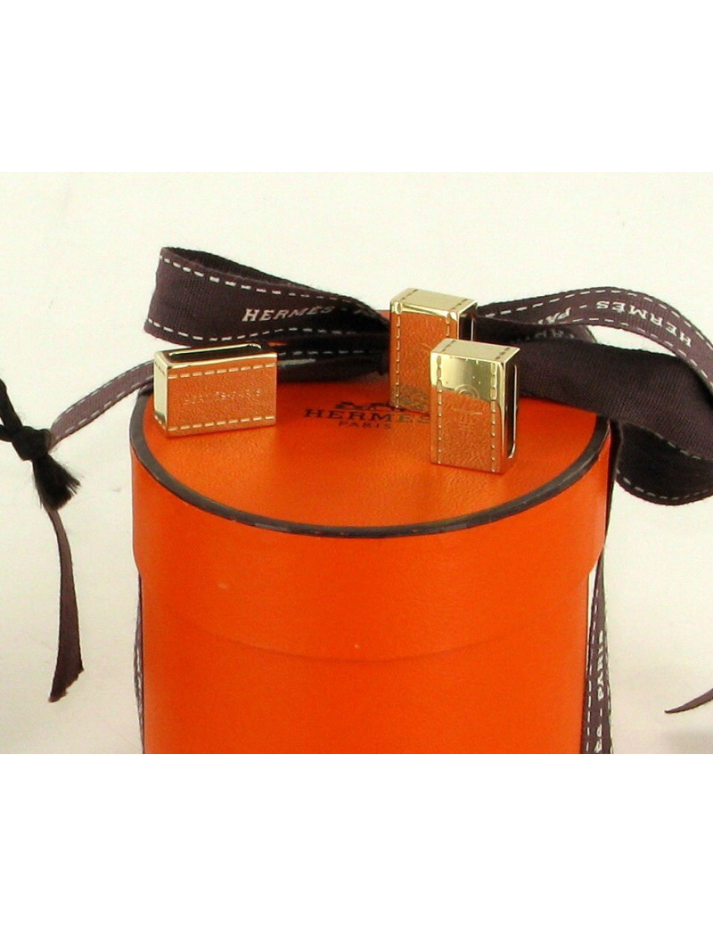 3 Anneaux dorés Hermès pour twilly