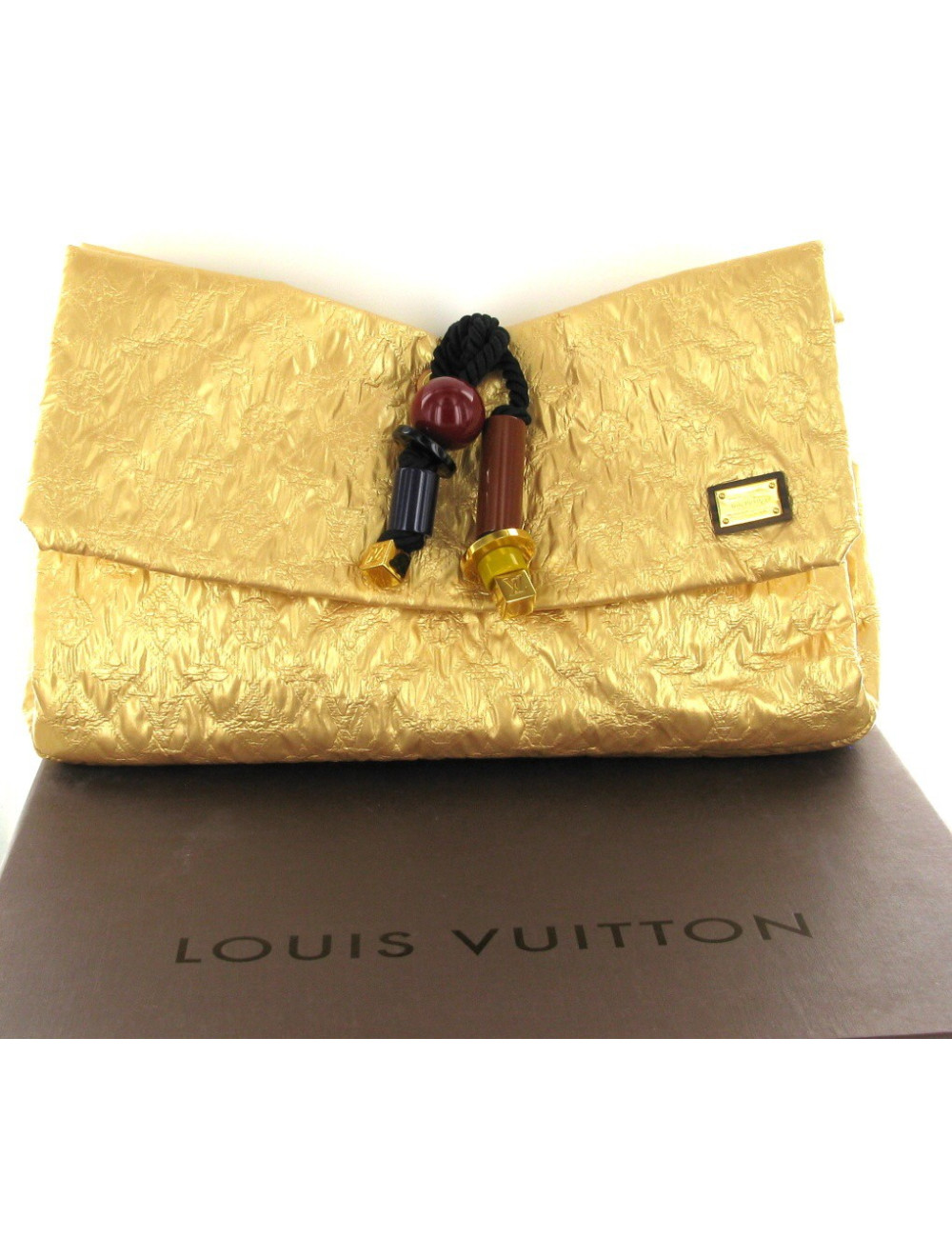 Pochette dorée LOUIS VUITTON  Collection Printemps-Eté 2009
