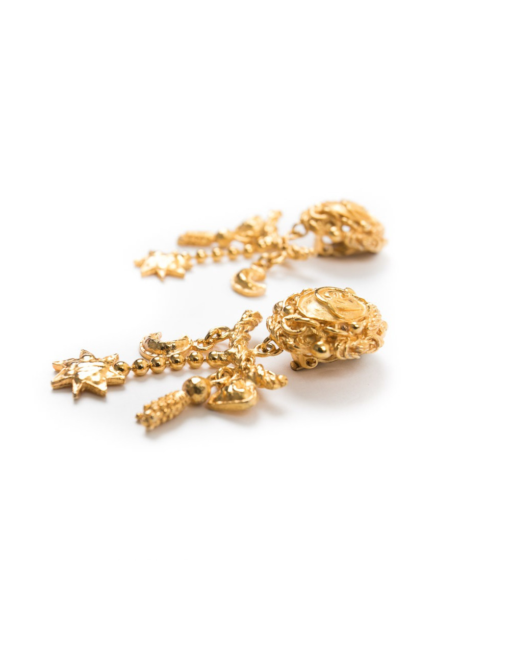 Boucles d'oreilles clips CHRISTIAN LACROIX vintage