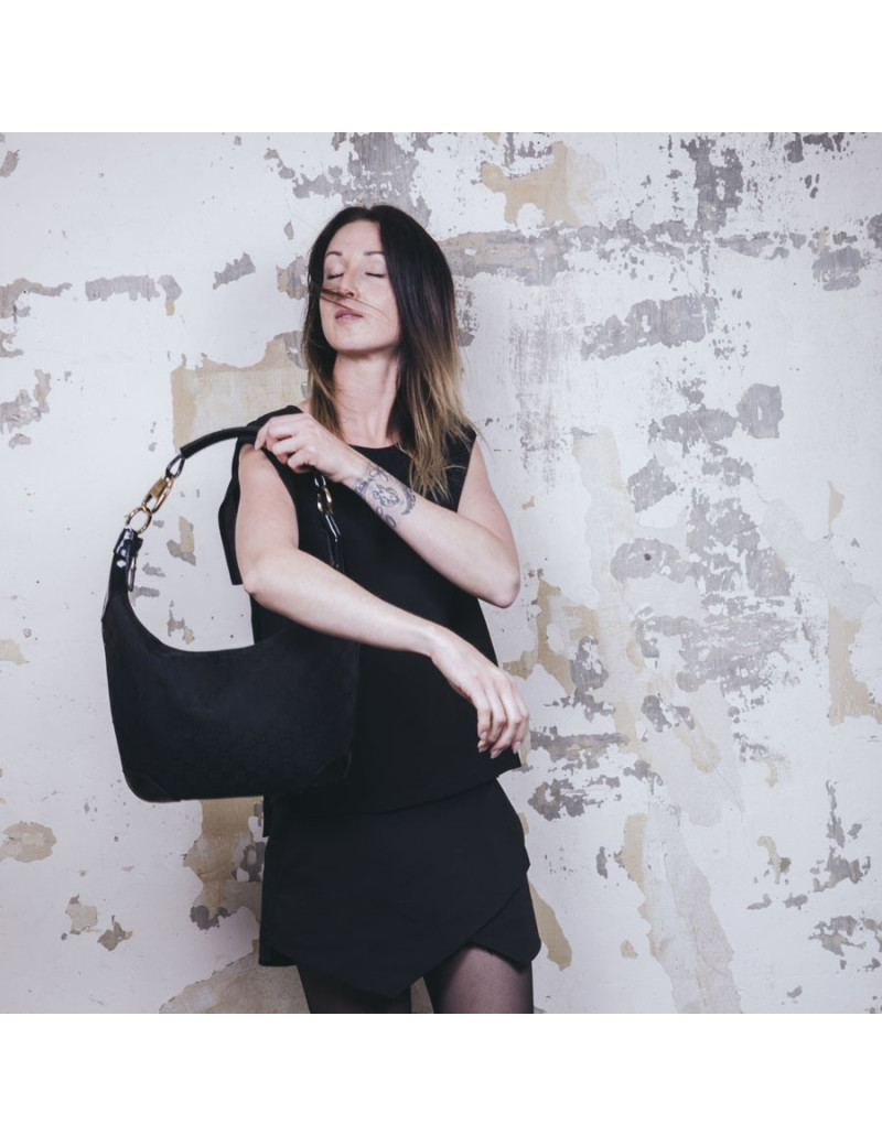 Sac GUCCI toile monogram noir