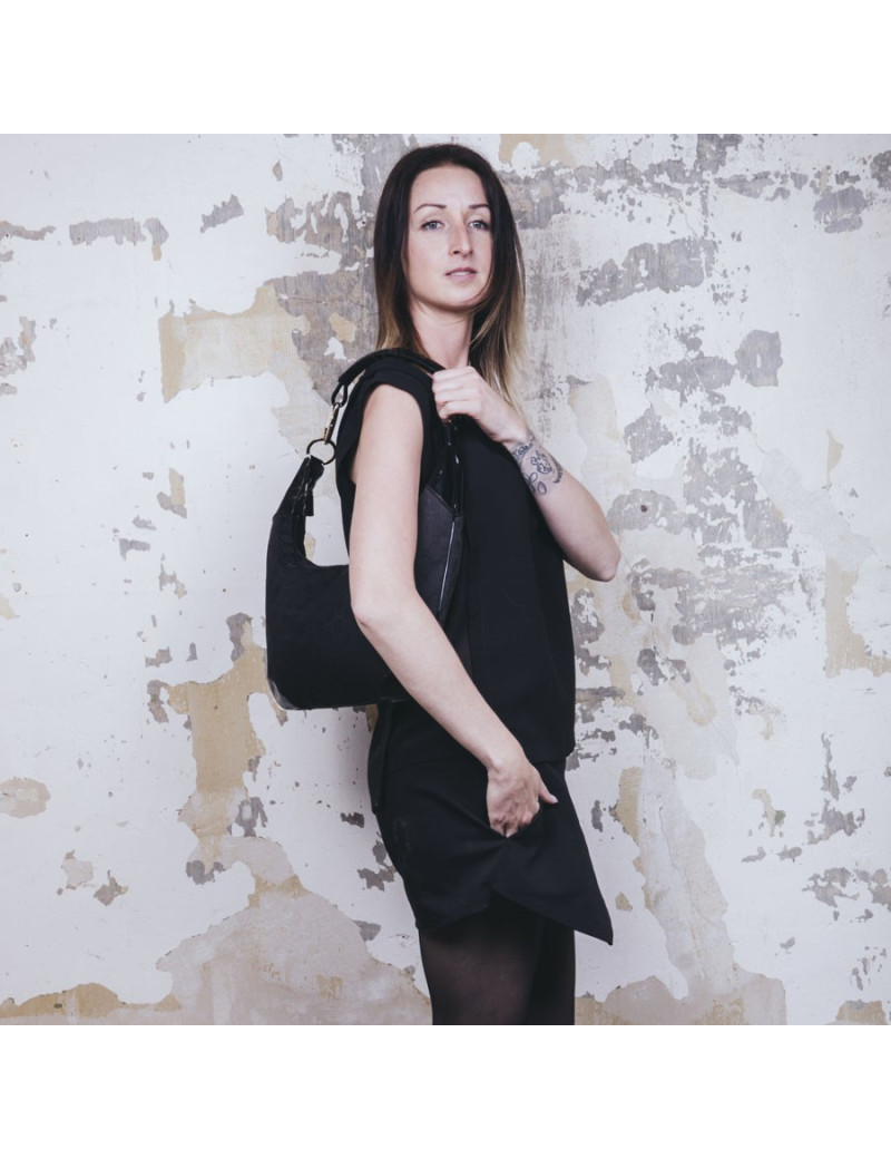 Sac GUCCI toile monogram noir