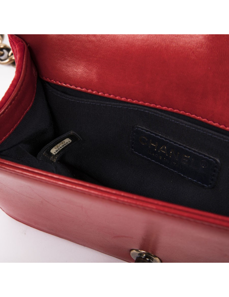 Sac CHANEL Boy "Paris-Edinbourg" velours et tissu écossais