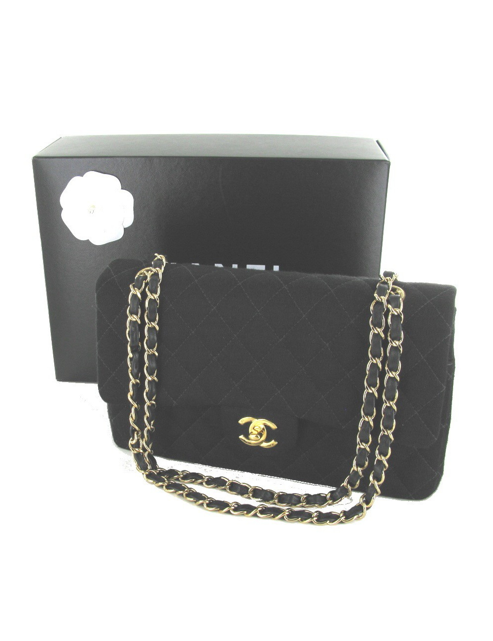 timeless CHANEL jersey noir