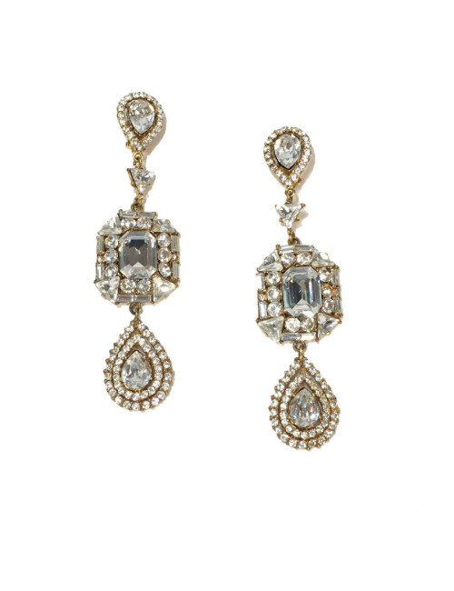 Boucles d'oreilles clips YVES SAINT LAURENT