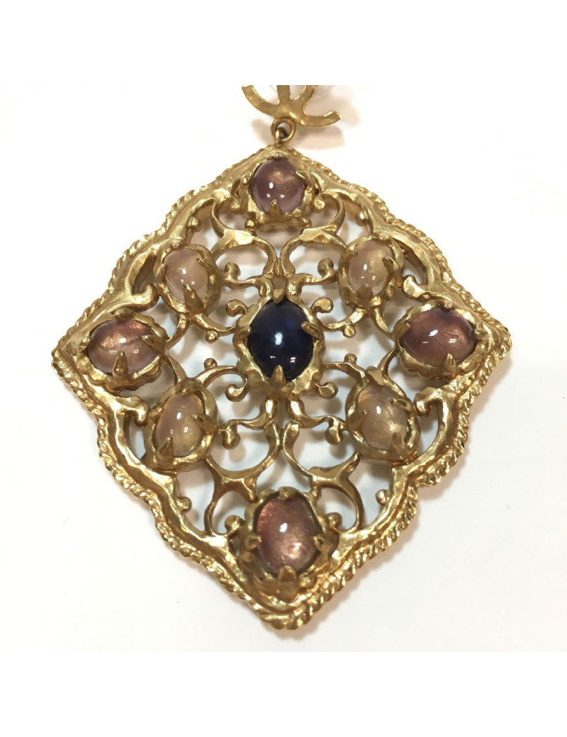 Boucles d'oreilles clous CHANEL Couture