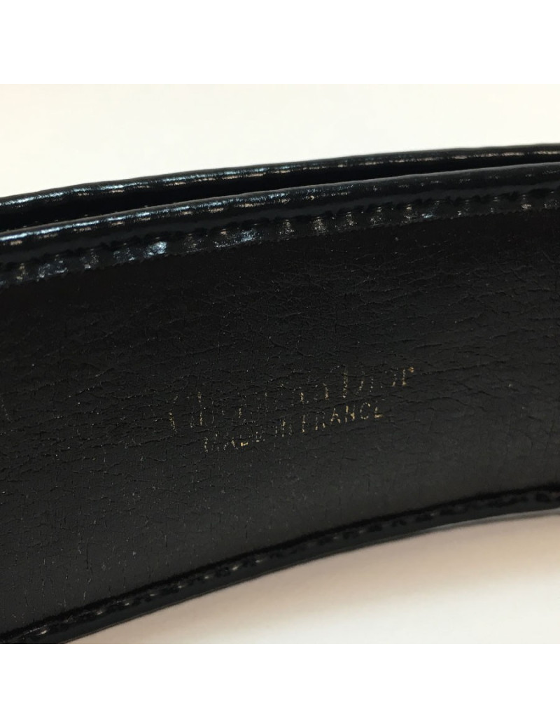 Ceinture CHRISTIAN DIOR en toile monogram marron