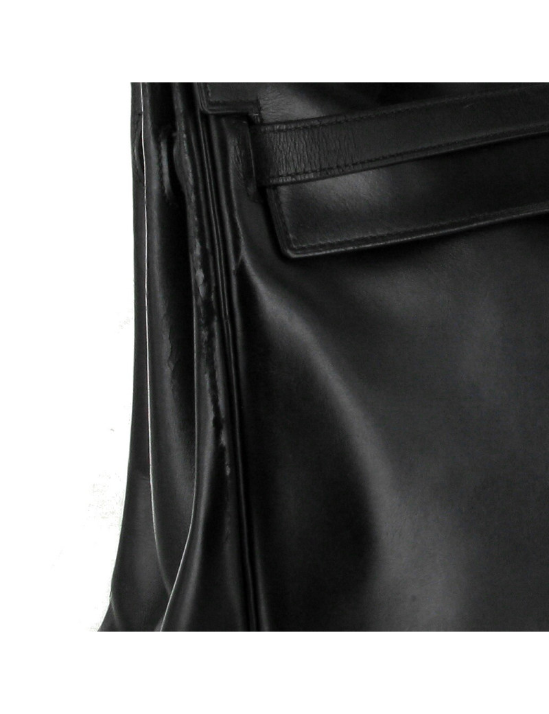 Sac Kelly 35 HERMES Vintage en box noir