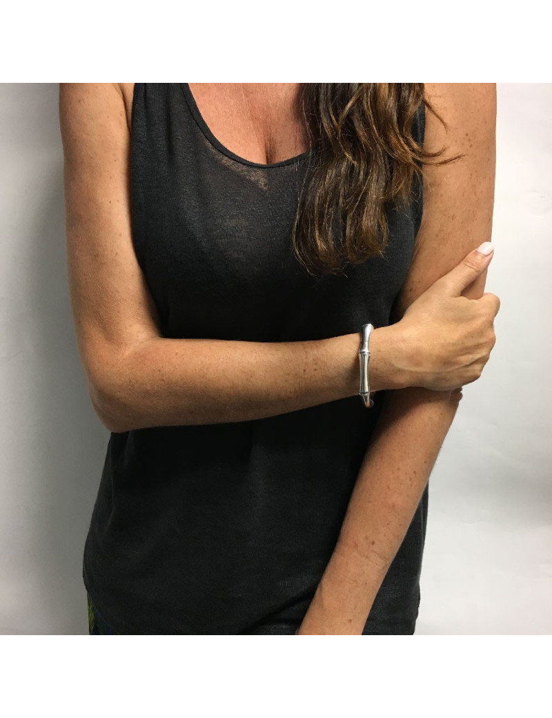 Bracelet GUCCI rigide en argent 