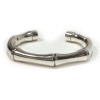 GUCCI rigid bamboo bracelet in sterling silver
