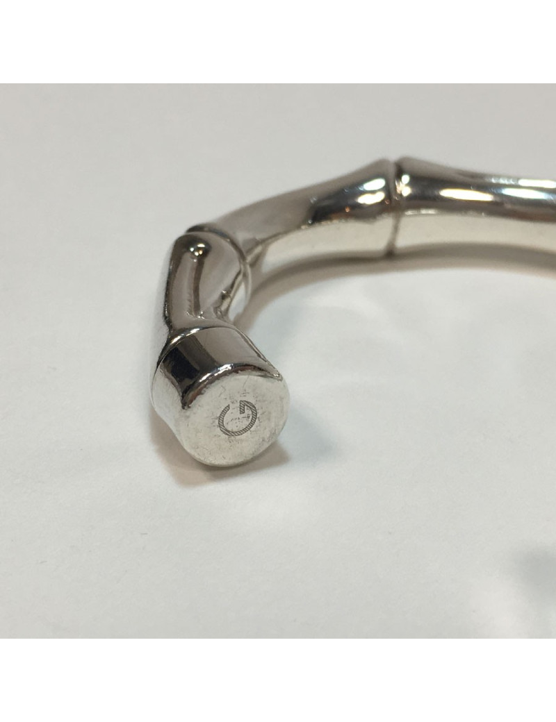 Bracelet GUCCI rigide en argent 