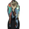 HERMES shawl Coupons Indiens in cashmere and silk