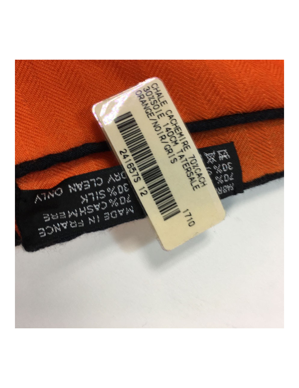 HERMES " Tatersale" shawl in cashmere and silk