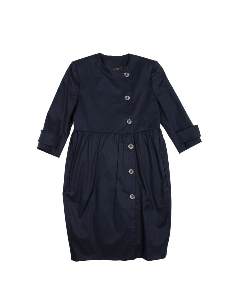 Robe manteau STELLA MC CARTNEY T40 bleu marine