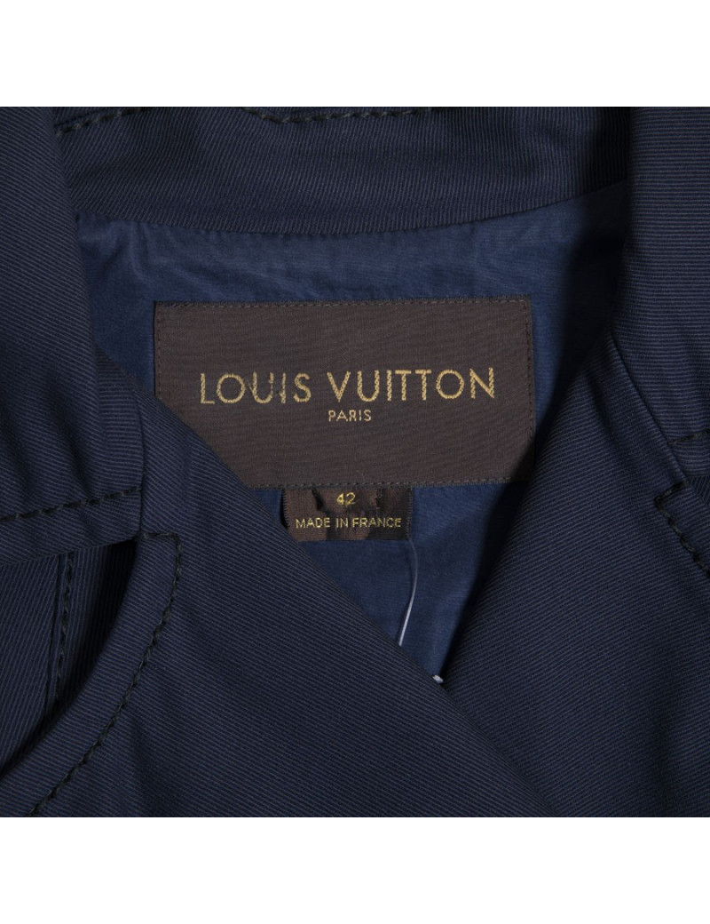 Veste LOUIS VUITTON T42  manches courtes bleu