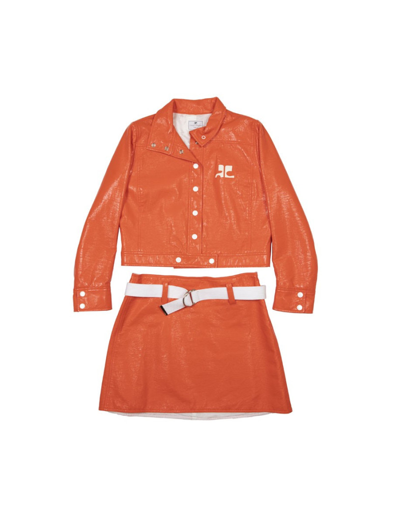 Blouson  et jupe COURREGES orange 