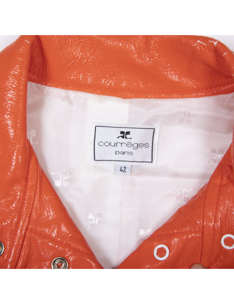 Blouson  et jupe COURREGES orange 