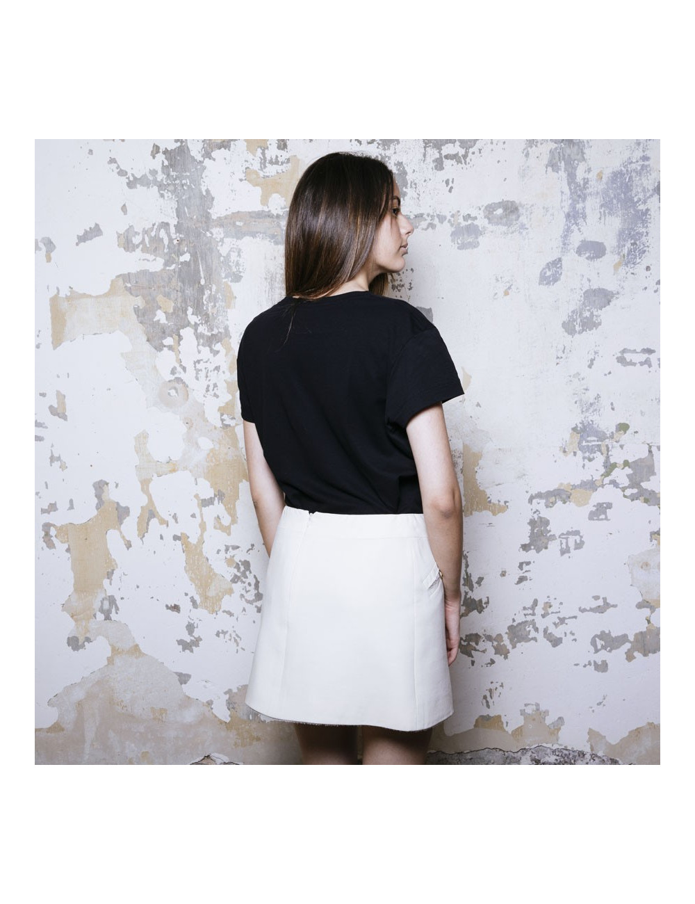 Jupe CHANEL t 38 en laine beige