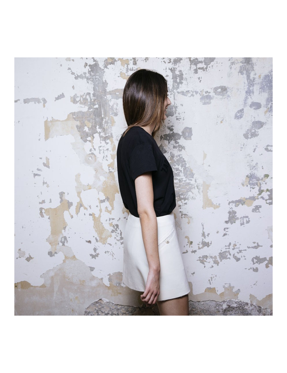 Jupe CHANEL t 38 en laine beige