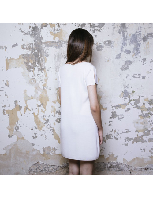 Robe VALENTINO, RED taille 42 It en laine écrue