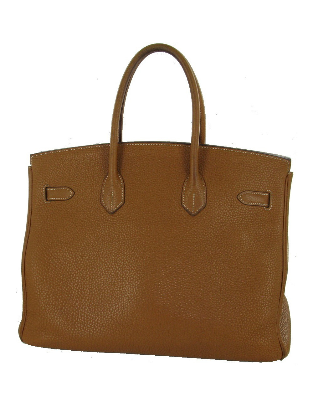Birkin 35 HERMES Taurillon Clémence Gold
