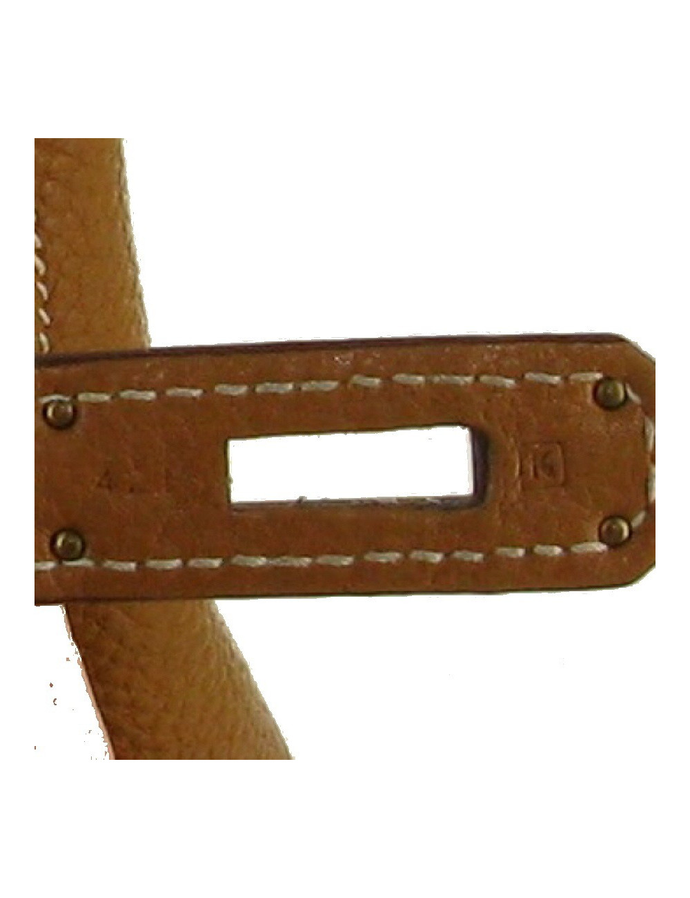 Birkin 35 HERMES Taurillon Clémence Gold