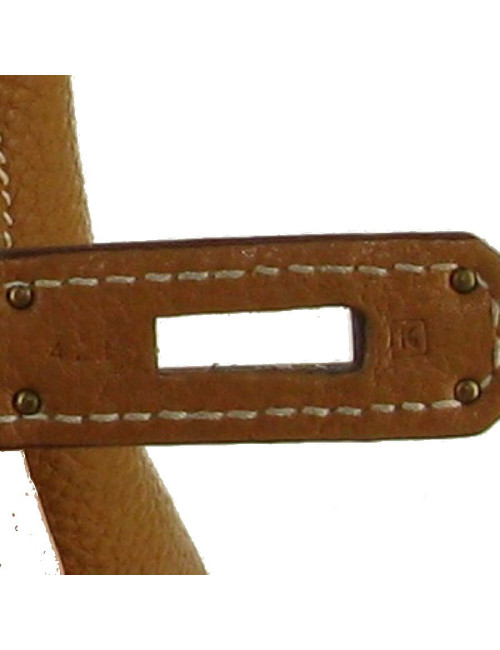 Birkin 35 HERMES Taurillon Clémence Gold