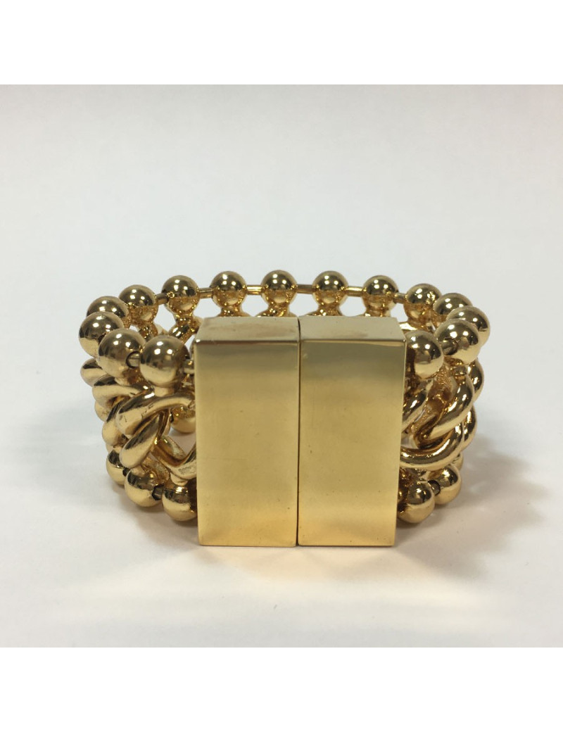 Bracelet BEXROX en métal doré