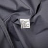YVES SAINT LAURENT trench coat in gray blue fabric size 44FR