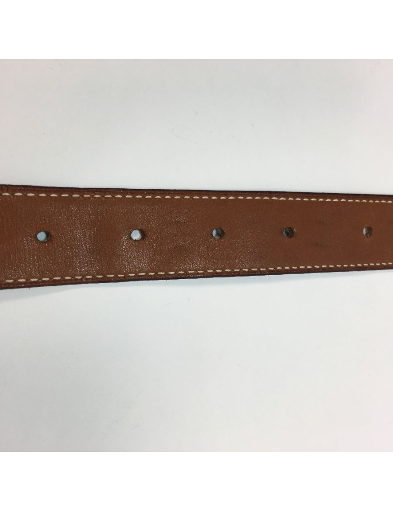 Ceinture HERMES T78 vintage en cuir veau barénia
