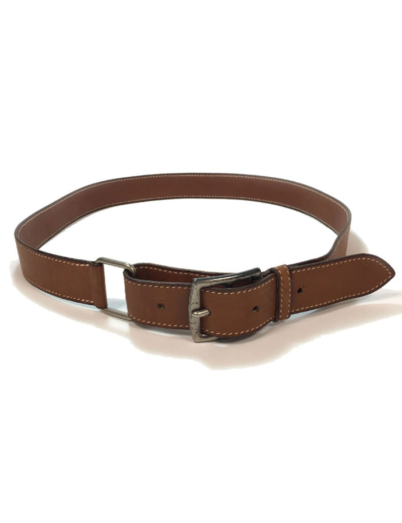 Ceinture HERMES T78 vintage en cuir veau barénia