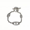 HERMES Farandole chain bracelet in sterling silver
