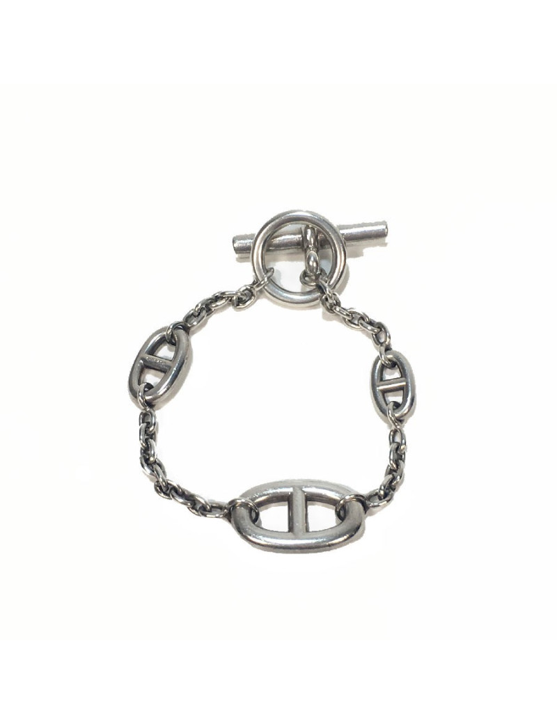 HERMES Farandole chain bracelet in sterling silver