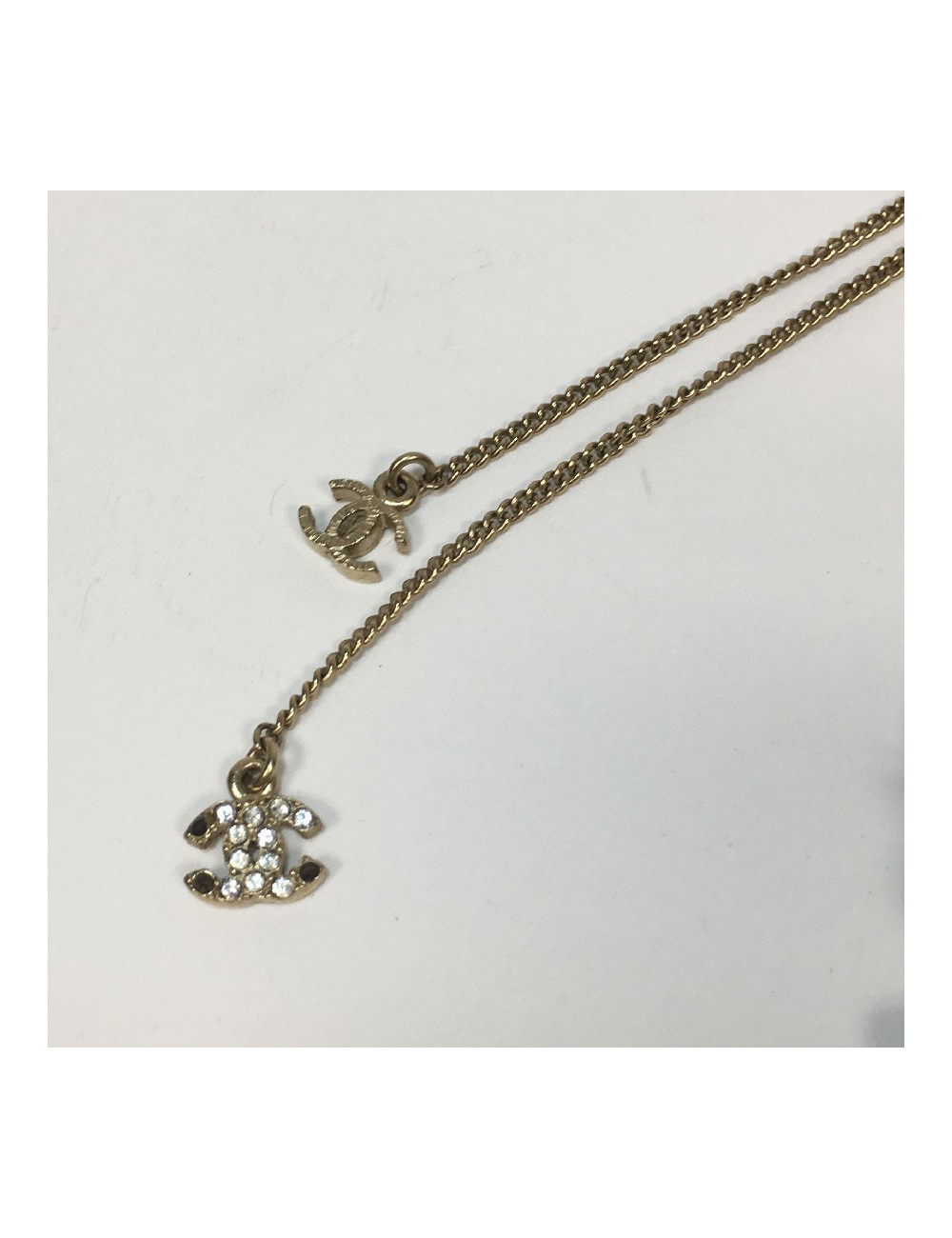 Sautoir CHANEL perles nacrés couture 