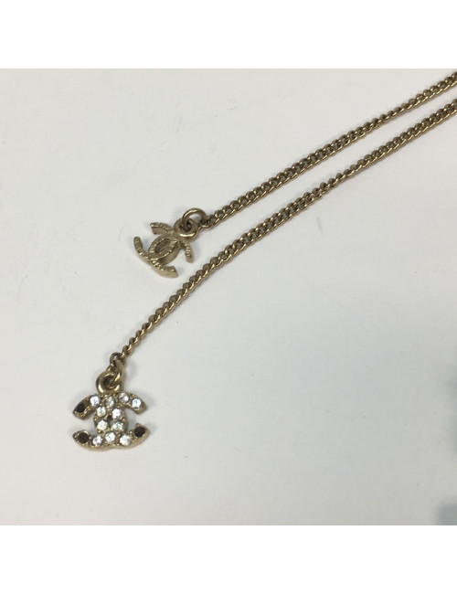 Sautoir CHANEL perles nacrés couture 