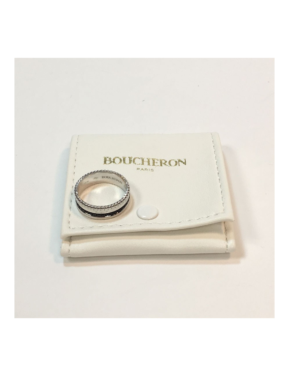 Bague BOUCHERON T58 Quatre Black Edition Small 