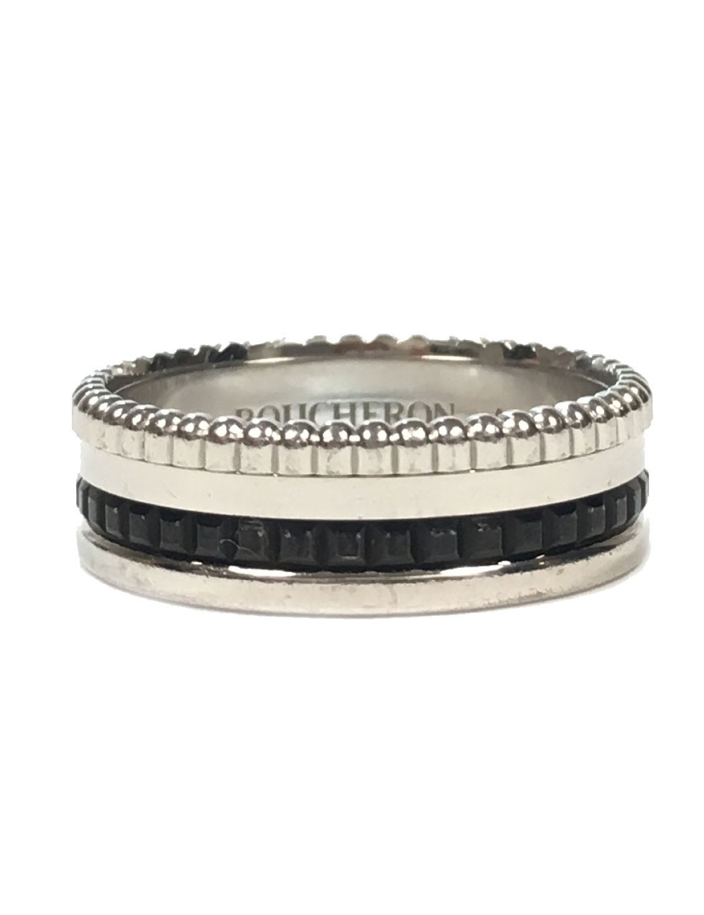 Bague BOUCHERON T58 Quatre Black Edition Small 