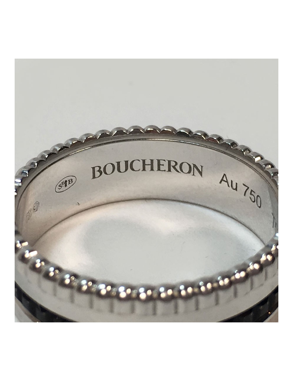 Bague BOUCHERON T58 Quatre Black Edition Small 