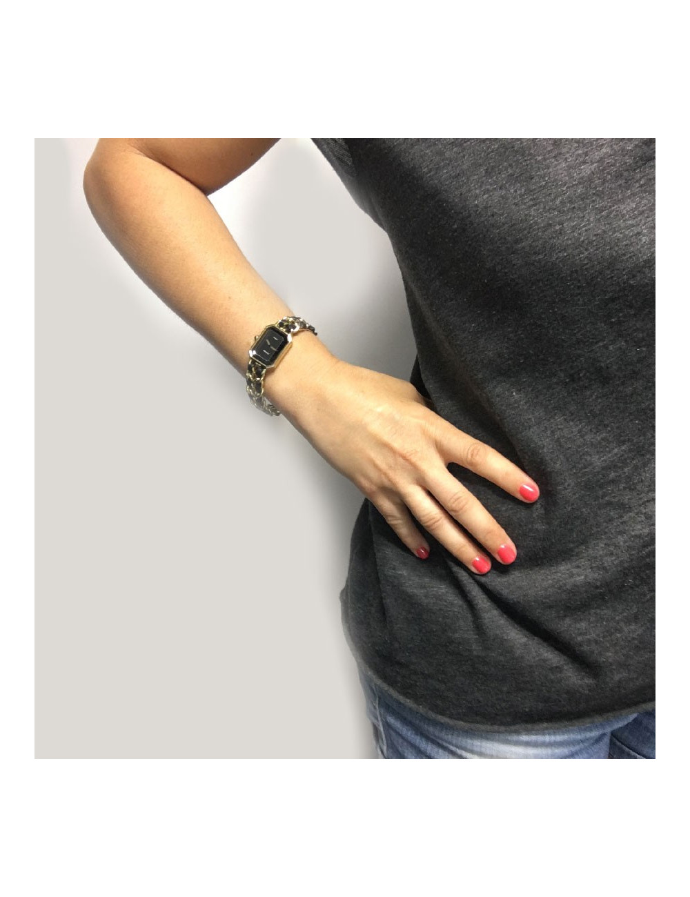 Montre Première CHANEL plaqué or