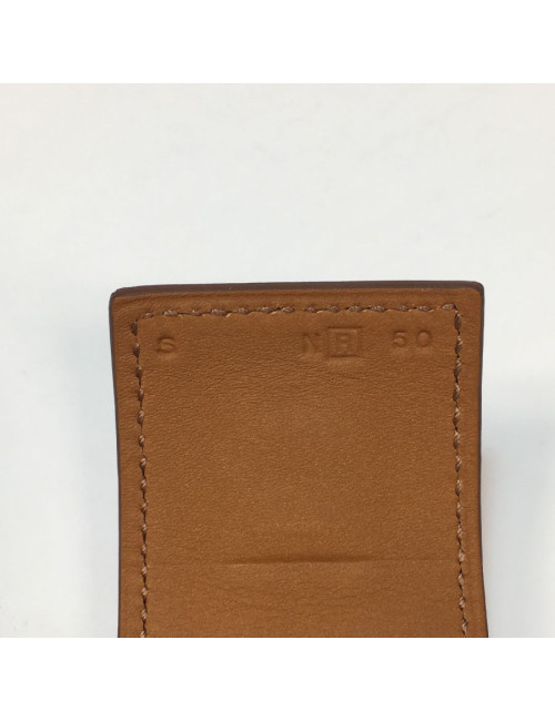 Manchette médor CDC HERMES en veau couleur sanguine