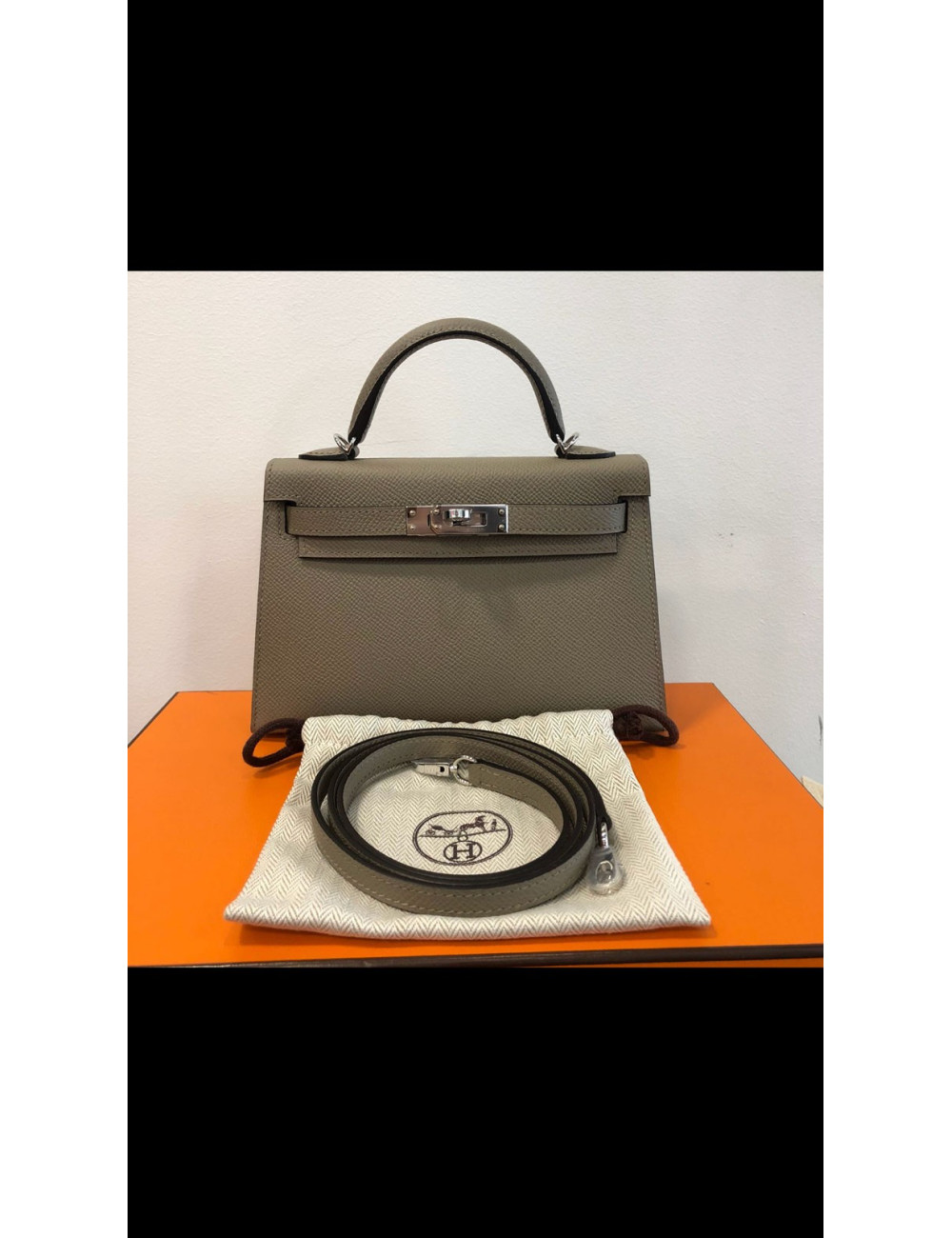 Kelly II sellllier mini veau epsom 