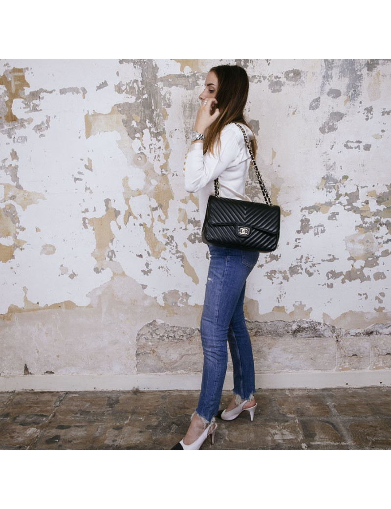 Sac CHANEL Jumbo chevrons