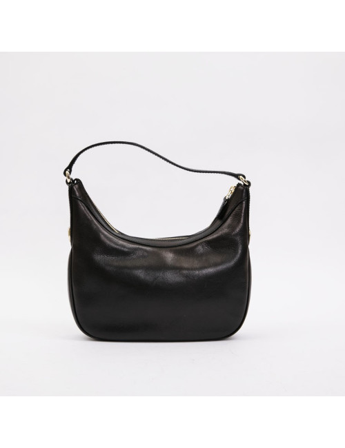 GUCCI bag in black smooth leather