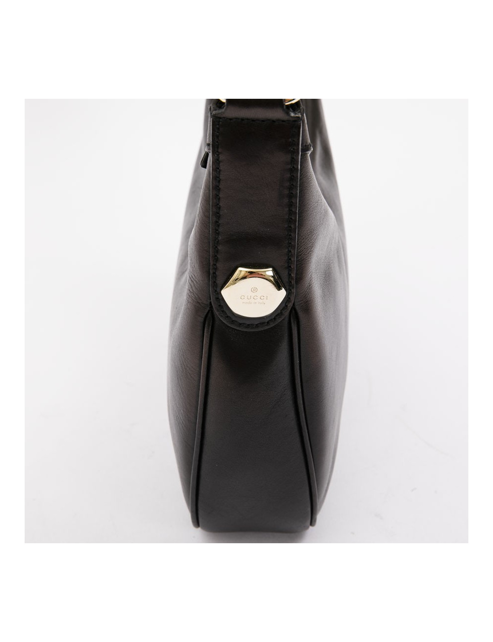 Sac GUCCI cuir noir épaules