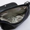 CHANEL flap bag in black quilted lambskin leather