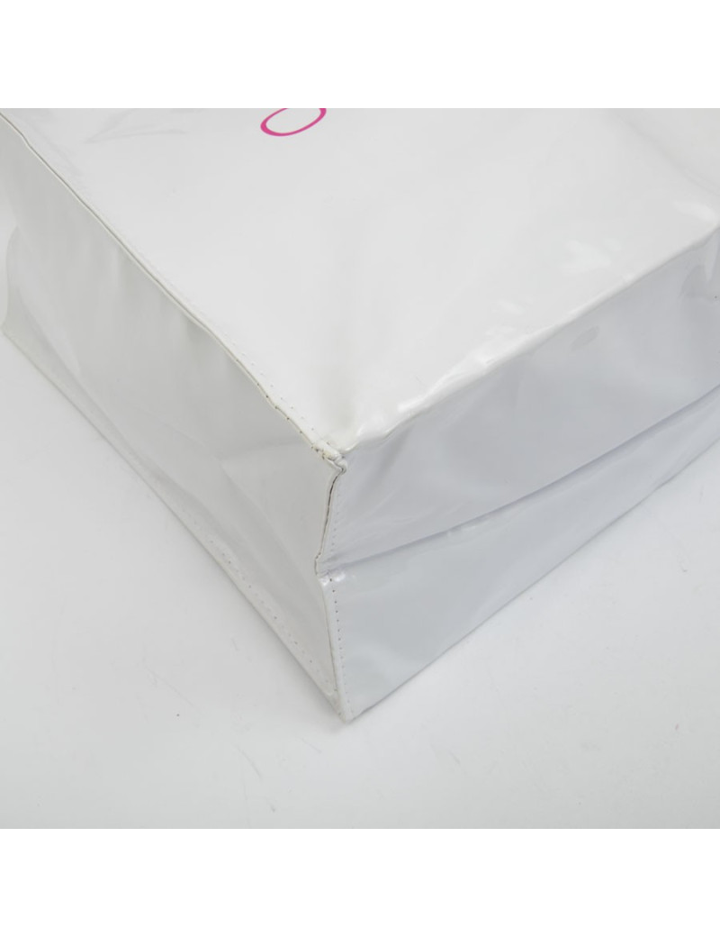 Cabas COURREGES en toile blanc