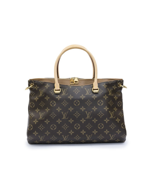 LOUIS VUITTON Pallas bag in brown monogram canvas