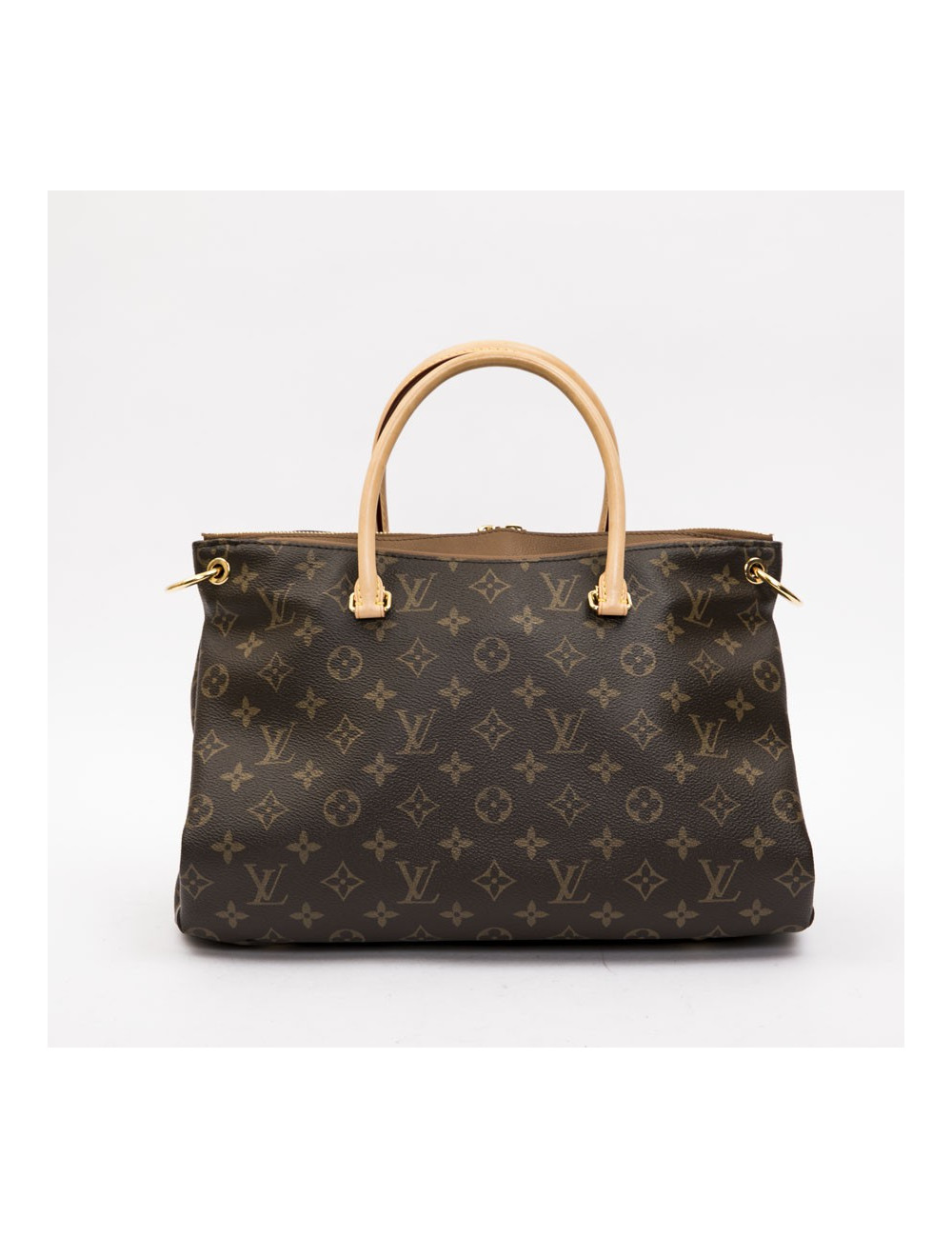 LOUIS VUITTON Pallas bag in brown monogram canvas