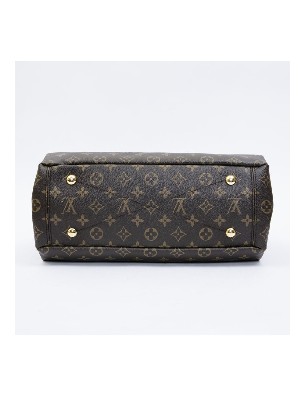 LOUIS VUITTON Pallas bag in brown monogram canvas