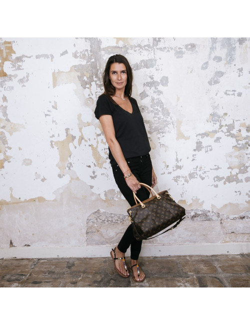 Sac "Pallas" LOUIS VUITTON toile Monogram